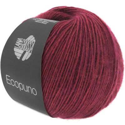 Lana Grossa Ecopuno Edle Netzgarnstruktur aus Baumwolle gefüllt mit Merino/Alpaka Handstrickgarn aus 17% Schurwolle & 11% Alpaka Wolle 50g Wolle zum Stricken & Häkeln 215m Garn FB 35 Lana Grossa Ecopuno Edle Netzgarnstruktur aus Baumwolle gefüllt mit Merino/Alpaka Handstrickgarn aus 17% Schurwolle & 11% Alpaka Wolle 50g Wolle zum Stricken & Häkeln 215m Garn FB 35