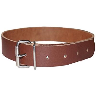 Lederriemen.com Leder Befestigungsriemen mit Rollschnalle, Fixierriemen, Lederriemen, Schnalle, Farbe:rotbraun, Größe:1.5cm breit x 80cm lang Lederriemen.com Leder Befestigungsriemen mit Rollschnalle, Fixierriemen, Lederriemen, Schnalle, Farbe:rotbraun, Größe:1.5cm breit x 80cm lang