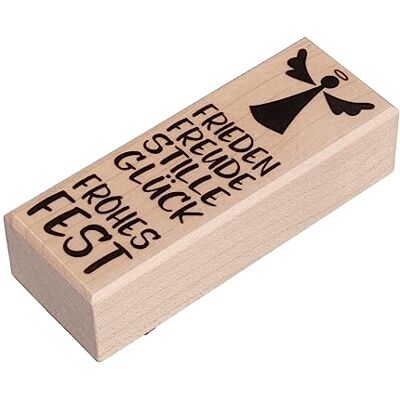 BUTTERER Weihnachtsengel Stempel - Weihnachtsstempel mit Engel BUTTERER Weihnachtsengel Stempel - Weihnachtsstempel mit Engel