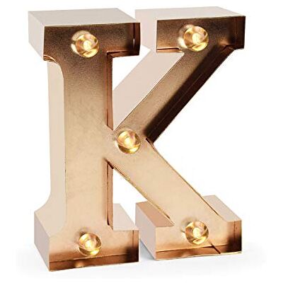 Legami K Mini Buchstabenlicht - Dekorative Buchstabenlichter Legami K Mini Buchstabenlicht - Dekorative Buchstabenlichter