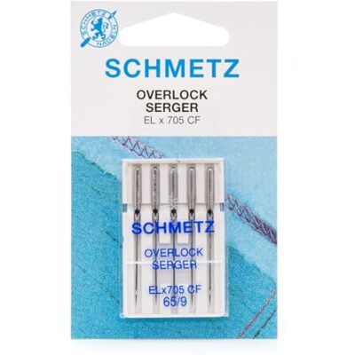 SCHMETZ Nähmaschinennadeln für Overlockmaschinen ELx705 CF 5xStärke 65 SCHMETZ Nähmaschinennadeln für Overlockmaschinen ELx705 CF 5xStärke 65