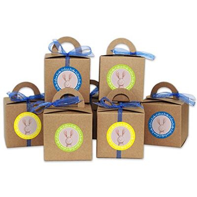 Papierdrachen DIY Osterhasen Kisten Kraftpapier Geschenkboxen zu Ostern Geschenkverpackung zum Befüllen für Kinder und Erwachsene Papierdrachen DIY Osterhasen Kisten Kraftpapier Geschenkboxen zu Ostern Geschenkverpackung zum Befüllen für Kinder und Erwachsene