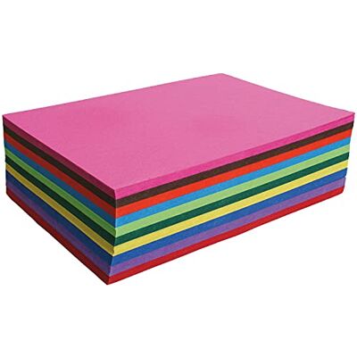 Clairefontaine 455499C Packung mit 100 Bögen Fotokarton (Recycling-Papier, 25 x 32.5 cm (130 g), ideal für Gruppenaktivitäten) 1 Pack farblich sortiert Clairefontaine 455499C Packung mit 100 Bögen Fotokarton (Recycling-Papier, 25 x 32.5 cm (130 g), ideal für Gruppenaktivitäten) 1 Pack farblich sortiert