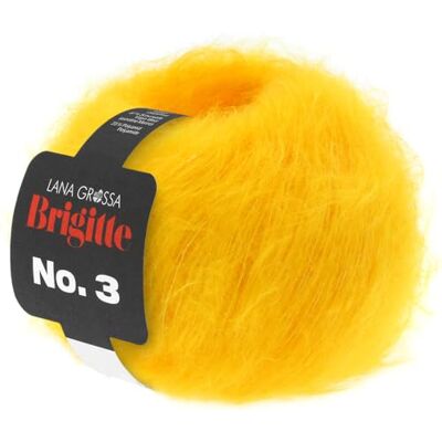 Lana Grossa Brigitte Nr.3 Super weiche, volumige Mohairmischung Handstrickgarn aus 20% Mohair (Super Kid), 57% Schurwolle (Merino) & 23% Polyamid 25g Wolle, Stricken & Häkeln 100m Garn FB 1 Lana Grossa Brigitte Nr.3 Super weiche, volumige Mohairmischung Handstrickgarn aus 20% Mohair (Super Kid), 57% Schurwolle (Merino) & 23% Polyamid 25g Wolle, Stricken & Häkeln 100m Garn FB 1