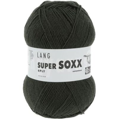 Lang Yarns Super Soxx 6-Fach/6-Ply Farbe: Grün (0018) 150 g / ca. 410 m Wolle Lang Yarns Super Soxx 6-Fach/6-Ply Farbe: Grün (0018) 150 g / ca. 410 m Wolle