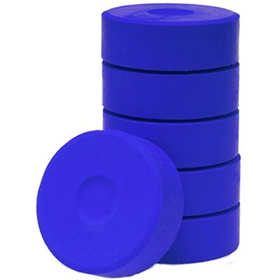 Unbekannt Tempera-Blöcke, Tempera Farb Pucks Farbtabletten Ø 55mm 6 Stück violett Unbekannt Tempera-Blöcke, Tempera Farb Pucks Farbtabletten Ø 55mm 6 Stück violett