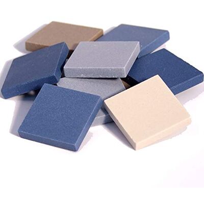 Unbekannt Ceraton® Ton Mosaik ca. 200 Steinchen Blau Mix (07, 08, 09, 01, 04); 750g Unbekannt Ceraton® Ton Mosaik ca. 200 Steinchen Blau Mix (07, 08, 09, 01, 04); 750g