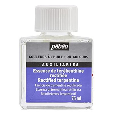 PEBEO 75 ml Rectified Terpentin, transparent PEBEO 75 ml Rectified Terpentin, transparent