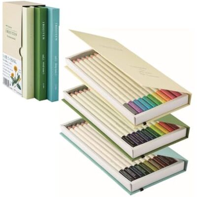 Tombow CI-RTA-30C Künstlerfarbstift Irojiten, Karton-Sammelbox mit 3 Sets, 30 Farben Tombow CI-RTA-30C Künstlerfarbstift Irojiten, Karton-Sammelbox mit 3 Sets, 30 Farben