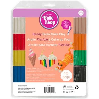 Sculpey Polyform Ton Activity Kit Backen und gebogen, Durchsichtig Sculpey Polyform Ton Activity Kit Backen und gebogen, Durchsichtig