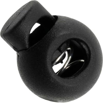 AERZETIX 12 Stück runde Kordelstopper 15mm mit 1 Loch und Feder Schnürsenkelschloss für kreative Hobbys Farbe Schwarz Schnurstopper aus Kunststoff für Anorak/Kleidung AERZETIX 12 Stück runde Kordelstopper 15mm mit 1 Loch und Feder Schnürsenkelschloss für kreative Hobbys Farbe Schwarz Schnurstopper aus Kunststoff für Anorak/Kleidung
