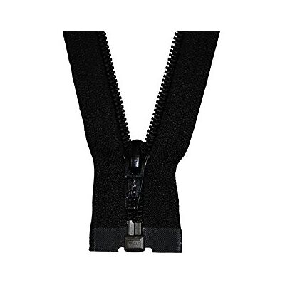 YKK Reißverschluss 1 Wege teilbar schwarz 85 cm Kunststoff Spirale YKK Reißverschluss 1 Wege teilbar schwarz 85 cm Kunststoff Spirale