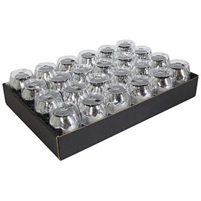 Clairefontaine 612076C Box 24 Geschenkbänden 10mx7mm Metallefekt Silber Clairefontaine 612076C Box 24 Geschenkbänden 10mx7mm Metallefekt Silber