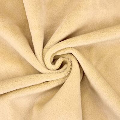 kullaloo Kuschelweicher Microfaser Plüschstoff in vielen Farben SuperSoft SHORTY 1,5 mm Flor beige Plüsch Meterware kullaloo Kuschelweicher Microfaser Plüschstoff in vielen Farben SuperSoft SHORTY 1,5 mm Flor beige Plüsch Meterware