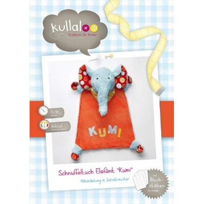 kullaloo Schnittmuster & Nähanleitung für Schnuffeltuch Elefant kullaloo Schnittmuster & Nähanleitung für Schnuffeltuch Elefant