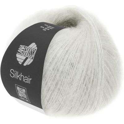 Lana Grossa Silkhair Feines Lace-Garn aus Superkid Mohair mit Seide Handstrickgarn aus 70% Mohair (Superkid) & 30% Seide 25g Wolle zum Stricken & Häkeln 210m Garn FB 58 Lana Grossa Silkhair Feines Lace-Garn aus Superkid Mohair mit Seide Handstrickgarn aus 70% Mohair (Superkid) & 30% Seide 25g Wolle zum Stricken & Häkeln 210m Garn FB 58