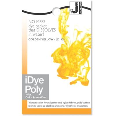 Jacquard , Stofffarbe/Färbemittel, iDye, 14 Gramm, Schwarz Gld. Yellow Jacquard , Stofffarbe/Färbemittel, iDye, 14 Gramm, Schwarz Gld. Yellow