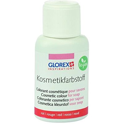 GLOREX 6 1600 211 Seifen-Kosmetik-Farbstoff 20ml rot GLOREX 6 1600 211 Seifen-Kosmetik-Farbstoff 20ml rot