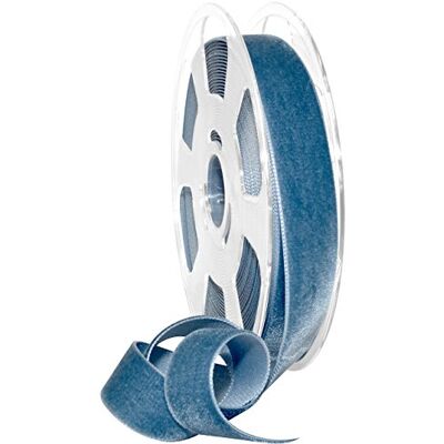 Morex Samtband, Nylvalour, 2,2 cm x 9,5 m, Williamsburg Bl (01225/10-536) Morex Samtband, Nylvalour, 2,2 cm x 9,5 m, Williamsburg Bl (01225/10-536)