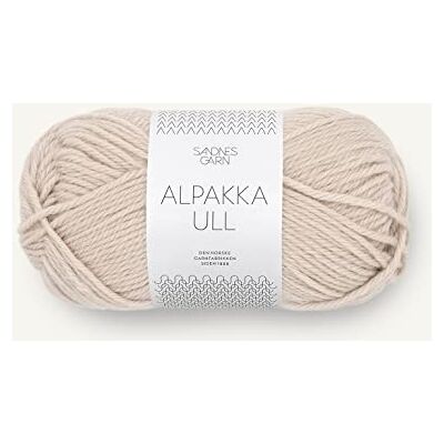 Sandnes Garn Alpakka Ull ca.100 m col. 2321 marsipan 50 g Sandnes Garn Alpakka Ull ca.100 m col. 2321 marsipan 50 g