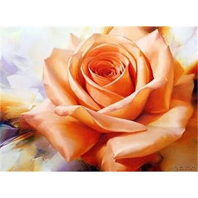 Pracht Creatives Hobby Diamond Painting Set, Bild mit Motiv Rose und Zubehör, Größe ca. 44 x 33 cm, Bastelset zum Malen mit Glitzersteinchen für Kinder ab 5 Jahren Pracht Creatives Hobby Diamond Painting Set, Bild mit Motiv Rose und Zubehör, Größe ca. 44 x 33 cm, Bastelset zum Malen mit Glitzersteinchen für Kinder ab 5 Jahren