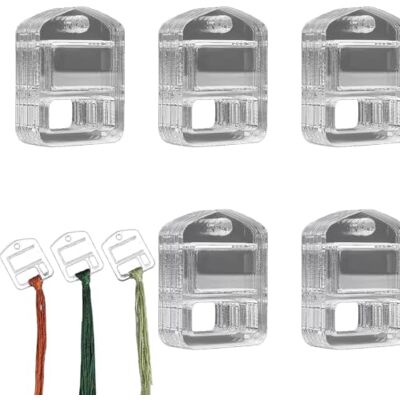 Generic 40 Stück Acryl-Kreuzstich-Einfädelbrett, transparent Garnspulen (40 Stück) 40 Stück Kreuzstich-Einfädelbretter, 1 Eisenring, transparentes Acryl, klare Aufwickelbretter, Zahnseidespulen für Generic 40 Stück Acryl-Kreuzstich-Einfädelbrett, transparent Garnspulen (40 Stück) 40 Stück Kreuzstich-Einfädelbretter, 1 Eisenring, transparentes Acryl, klare Aufwickelbretter, Zahnseidespulen für