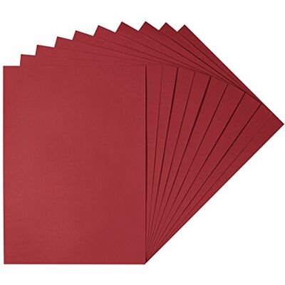 Herlitz 227132 Tonzeichenkarton 50 x 70 cm, 10 Stück, weinrot Herlitz 227132 Tonzeichenkarton 50 x 70 cm, 10 Stück, weinrot