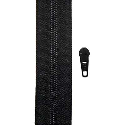 YKK Gp 0,75 €/ m, 25 Meter Reißverschluss schwarz Spirale 3 mm + 50 Schieber YKK Gp 0,75 €/ m, 25 Meter Reißverschluss schwarz Spirale 3 mm + 50 Schieber