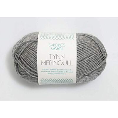 Sandnes Garn Tynn Merinoull col.1042 grey mottled ca.175 m 50 g Sandnes Garn Tynn Merinoull col.1042 grey mottled ca.175 m 50 g