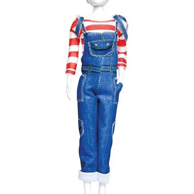 Vervaco DRESS YOUR DOLL Mini Schneiderpuppe Nähset Anfänger Mit Stoff TILLY JEANS Modepuppen Kleidung Nähen Lernen für Kinder Kreatives Hobby für Zuhause ca. 30 x 39 cm Modedesign Puppe Fashion Design Kit Vervaco DRESS YOUR DOLL Mini Schneiderpuppe Nähset Anfänger Mit Stoff TILLY JEANS Modepuppen Kleidung Nähen Lernen für Kinder Kreatives Hobby für Zuhause ca. 30 x 39 cm Modedesign Puppe Fashion Design Kit