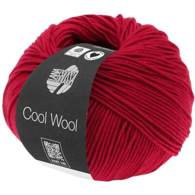 Lana Grossa Cool Wool Uni Extrafeine Merinowolle waschmaschinenfest und filzfrei Handstrickgarn aus 100% Schurwolle (Merino extrafein) 50g Wolle zum Stricken & Häkeln 160m Garn FB 437 Lana Grossa Cool Wool Uni Extrafeine Merinowolle waschmaschinenfest und filzfrei Handstrickgarn aus 100% Schurwolle (Merino extrafein) 50g Wolle zum Stricken & Häkeln 160m Garn FB 437