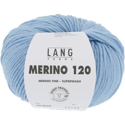 Lang Yarns Merino 120 0020 / 50g Wolle Lang Yarns Merino 120 0020 / 50g Wolle