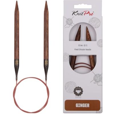 KnitPro Ginger Birke 100cm 9,00mm - Stricknadeln KnitPro Ginger Birke 100cm 9,00mm - Stricknadeln