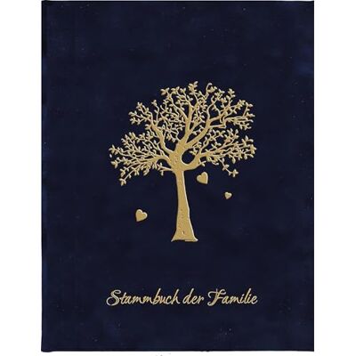 SAMONA Stammbuch der Familie A5+ Hochzeit – Edles Familienstammbuch Blau mit Ahnenbaum-Prägung & 6-Ring Mechanik – Stammbuch für Heiratsurkunde, Geburtsurkunden & Dokumente SAMONA Stammbuch der Familie A5+ Hochzeit – Edles Familienstammbuch Blau mit Ahnenbaum-Prägung & 6-Ring Mechanik – Stammbuch für Heiratsurkunde, Geburtsurkunden & Dokumente