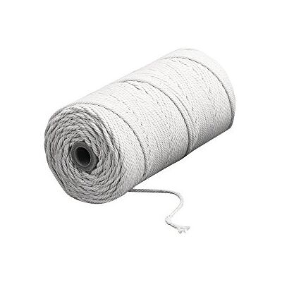 Rayher 4400202 Garn, 2,5mm ø, Spule 260m, weiß Rayher 4400202 Garn, 2,5mm ø, Spule 260m, weiß