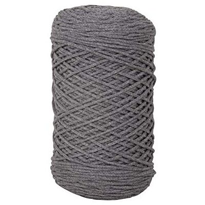 Rayher Braidy Recycling Garn - Steingrau - 2mm x 250m - Garn Rayher Braidy Recycling Garn - Steingrau - 2mm x 250m - Garn