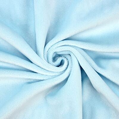 kullaloo Kuschelweicher Microfaser Plüschstoff in vielen Farben SuperSoft SHORTY 1,5 mm Flor hellblau Plüsch Meterware kullaloo Kuschelweicher Microfaser Plüschstoff in vielen Farben SuperSoft SHORTY 1,5 mm Flor hellblau Plüsch Meterware