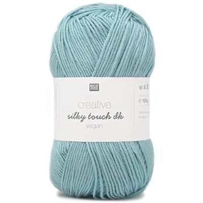 Rico Design Wolle – Creative Silky Touch DK – 100 g – 100% Acryl türkisblau Rico Design Wolle – Creative Silky Touch DK – 100 g – 100% Acryl türkisblau