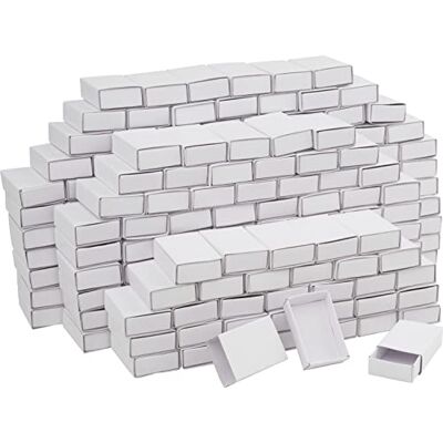 VBS XXL 200er-Pack Streichholzschachteln 5x3,5x1,5cm, blanko, weiß, Schachteln, Pappschachteln, Geschenkschachtel zum Basteln VBS XXL 200er-Pack Streichholzschachteln 5x3,5x1,5cm, blanko, weiß, Schachteln, Pappschachteln, Geschenkschachtel zum Basteln