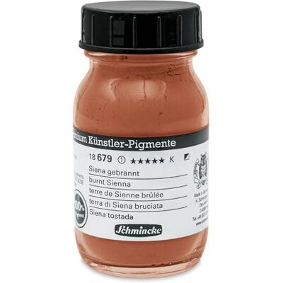 Schmincke feinste Künstler-Pigmente, Siena gebrannt 100 ml Schmincke feinste Künstler-Pigmente, Siena gebrannt 100 ml