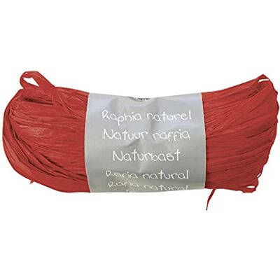 Clairefontaine 196006Cpack Packung 8 Geschenkband Spule aus natürlichem Bast 50g, ca. 1,50 m, Geeignet für Bastelaktivität und DIY, Rot, 1 Pack Clairefontaine 196006Cpack Packung 8 Geschenkband Spule aus natürlichem Bast 50g, ca. 1,50 m, Geeignet für Bastelaktivität und DIY, Rot, 1 Pack