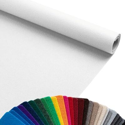 Primaflor - Ideen in Textil Primaflor Rips Messeteppich Dublin 100x800 cm Weiß Meterware Gerippte Polypropylen-Meterware für Messe, Event und Hochzeit; Bfl-s1, 3 mm hoch, zuschneidbar Primaflor - Ideen in Textil Primaflor Rips Messeteppich Dublin 100x800 cm Weiß Meterware Gerippte Polypropylen-Meterware für Messe, Event und Hochzeit; Bfl-s1, 3 mm hoch, zuschneidbar