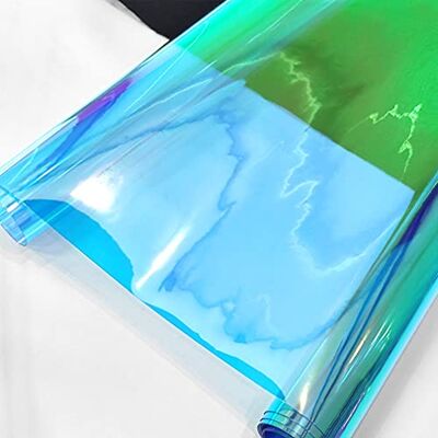Generic 30cmx135cm Holografisches Vinylgewebe Rollen, schillernder transparenter PVC-Stoff, Wasserdicht Kunstleder Für Kunsthandwerk, DIY-Dekoration (Hellblau) Generic 30cmx135cm Holografisches Vinylgewebe Rollen, schillernder transparenter PVC-Stoff, Wasserdicht Kunstleder Für Kunsthandwerk, DIY-Dekoration (Hellblau)