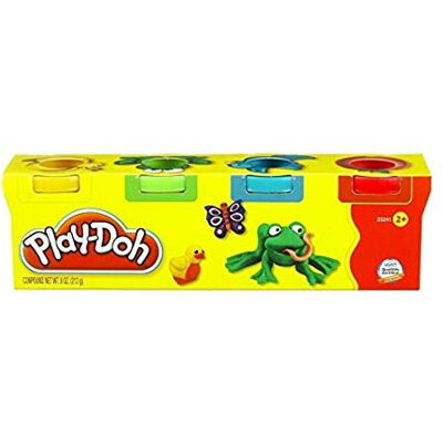 Play-Doh Hasbro Playdoh Knete Mini (4 Stück) Play-Doh Hasbro Playdoh Knete Mini (4 Stück)