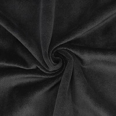 kullaloo Kuschelweicher Microfaser Plüschstoff in vielen Farben SuperSoft SHORTY 1,5 mm Flor schwarz Plüsch Meterware kullaloo Kuschelweicher Microfaser Plüschstoff in vielen Farben SuperSoft SHORTY 1,5 mm Flor schwarz Plüsch Meterware