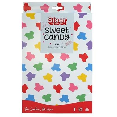 SISER SWEETCANDY Kit für die Personalisierung von Stoffen, mehrfarbig, regular SISER SWEETCANDY Kit für die Personalisierung von Stoffen, mehrfarbig, regular