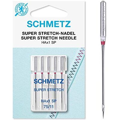 SCHMETZ Nähmaschinen-Nadeln, 89 Größen, 3 Stück + 1 Nadeleinfädler HAX1SP 75/11 Single Packet SCHMETZ Nähmaschinen-Nadeln, 89 Größen, 3 Stück + 1 Nadeleinfädler HAX1SP 75/11 Single Packet