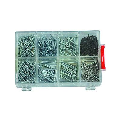 Pebaro M947140 Nagelset in Kunststoffbox, 750 Stück, 8 verschiedene Nägelsorten, Bastler, Hobby, Handwerker, Basteln mit Holz Pebaro M947140 Nagelset in Kunststoffbox, 750 Stück, 8 verschiedene Nägelsorten, Bastler, Hobby, Handwerker, Basteln mit Holz