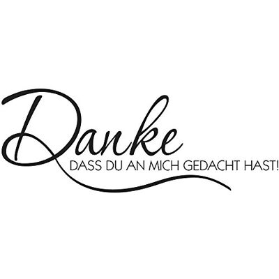 Rayher 28880000 Stempel Danke, DASS Du an Mich..., 3x7cm Rayher 28880000 Stempel Danke, DASS Du an Mich..., 3x7cm
