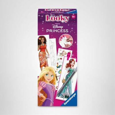 Ravensburger Looky Disney Prinzessinnen – allein oder mit der Looky-Maschine verwendet Werden – Damenmodell – Kreativset – Modezeichnung – Stylismus – ab 6 Jahren – 25961 Ravensburger Looky Disney Prinzessinnen – allein oder mit der Looky-Maschine verwendet Werden – Damenmodell – Kreativset – Modezeichnung – Stylismus – ab 6 Jahren – 25961